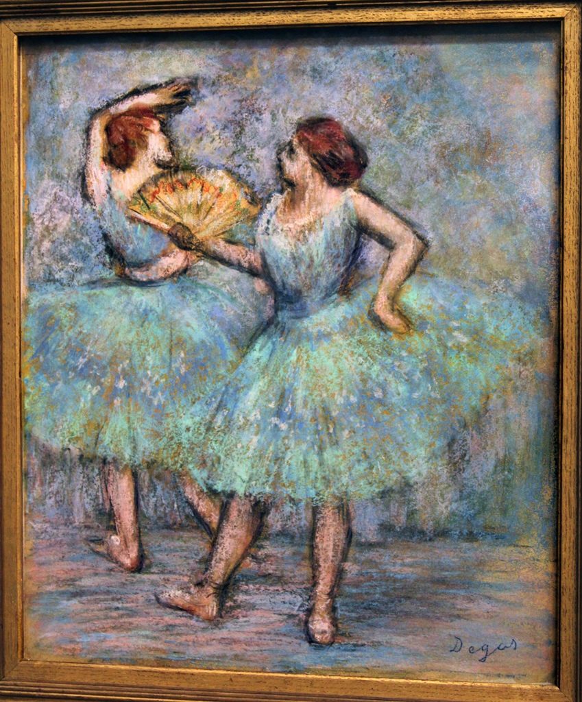 Two Dancers, Edgar Degas (ca. 1905)
